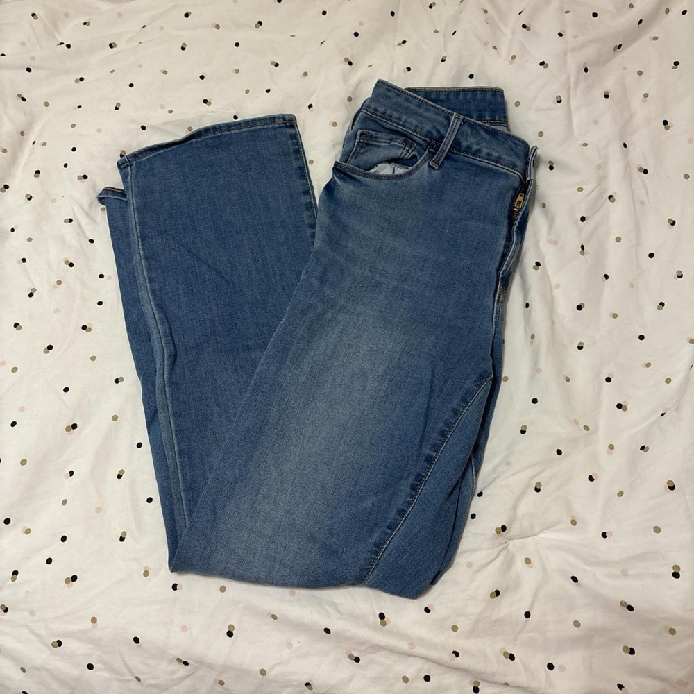 Old Navy Women's Boot Cut Jeans in Light Blue
